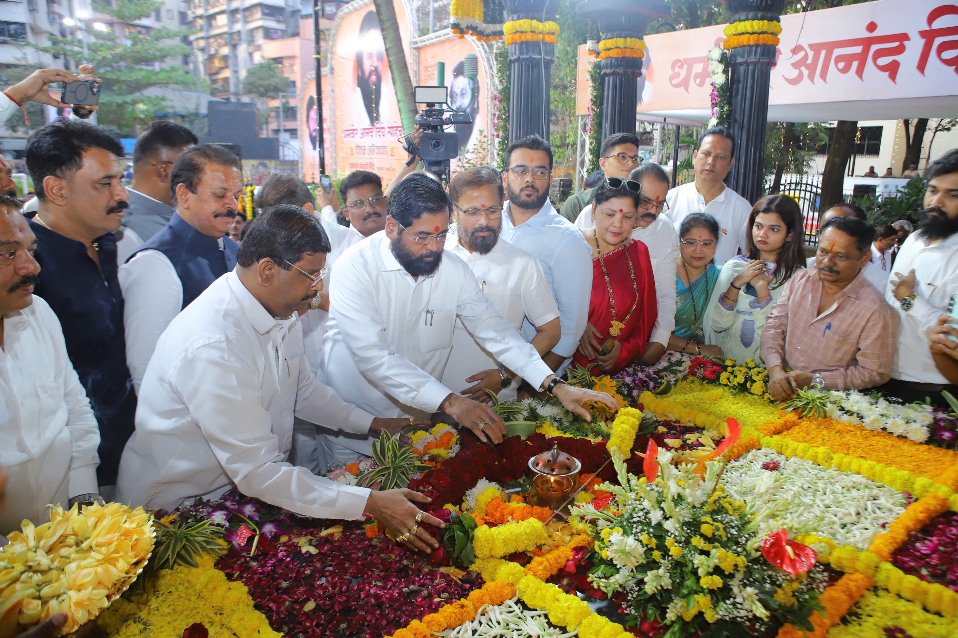“आनंद दिघे साहेबांचे स्वप्न पूर्ण करत आहोत,ठाणे महापालिकेवर भगवा कायम फडकत राहील...