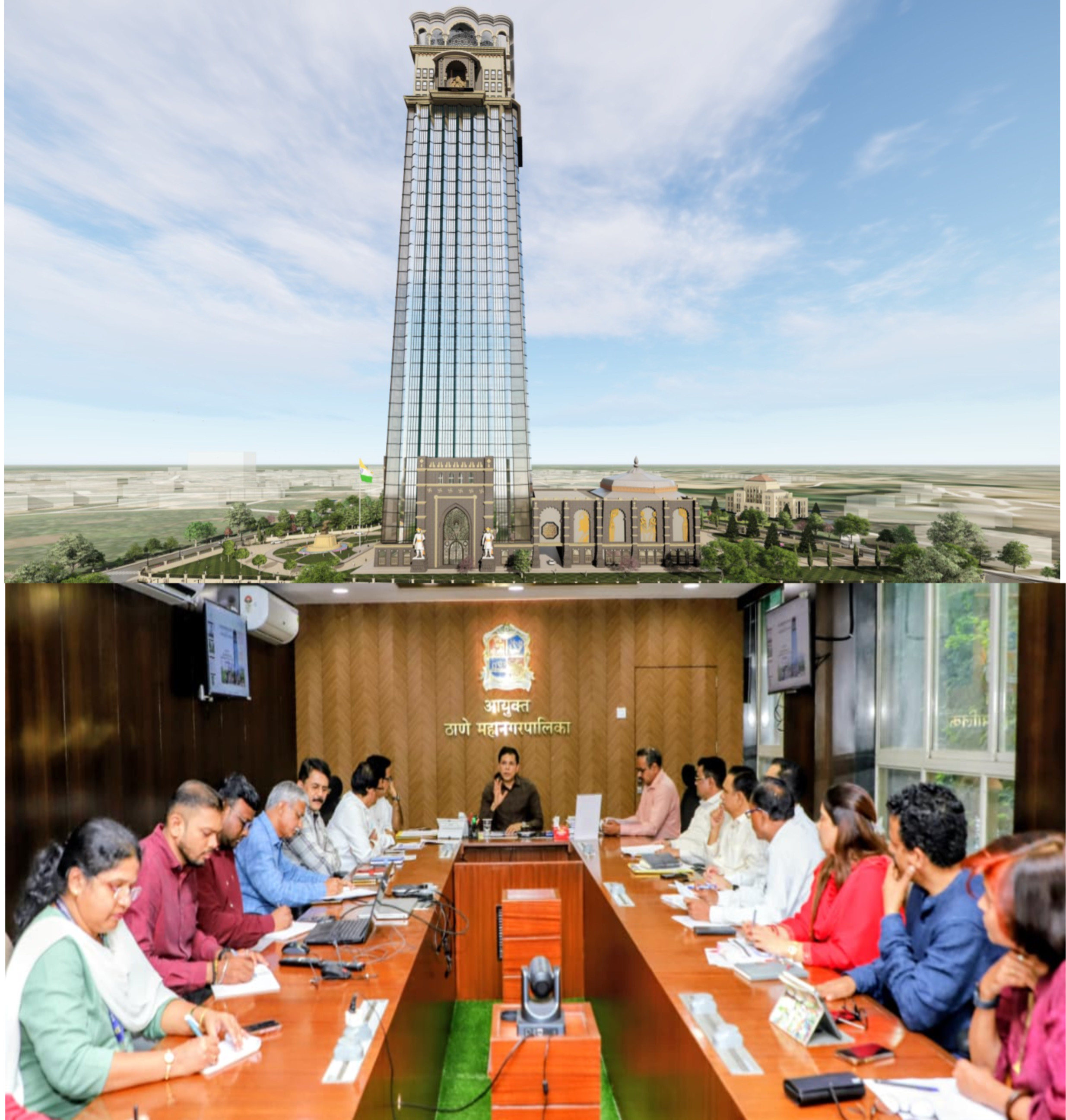महापालिकेच्या नवीन प्रशासकीय भवनाचे काम वेगाने पूर्ण करावे – आयुक्त सौरभ राव