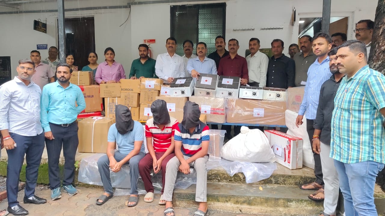 अमली पदार्थ (एम. डी) तयार करण्याचा कारखाना वागळे गुन्हे अन्वेशन विभागाच्या पोलिसांनी केला उद्ध्वस्त.