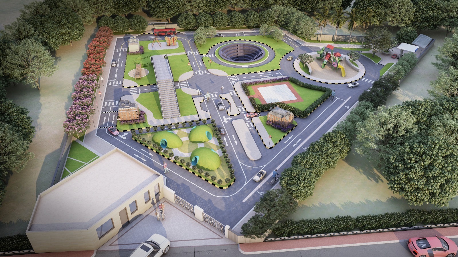 राज्यातील ६० ठिकाणी ' स्वर्गीय आनंद दिघे ट्राफिक पार्क ' उभारणार - परिवहन मंत्री प्रताप सरनाईक